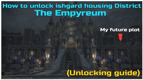 how to unlock ishgard housing.